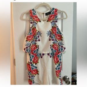 MINKPINK Floral Romper
